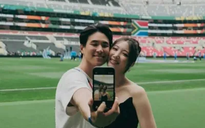 EJAE shines at World Cup, shares sweet moment with fiancé