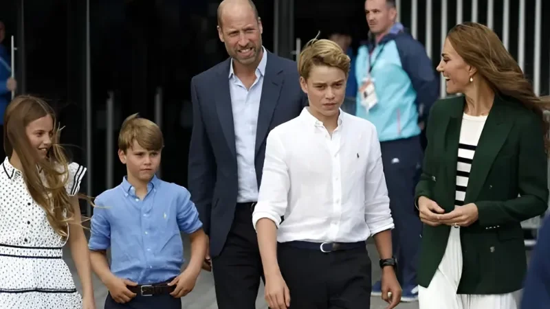  Prince William’s protective dad moment with Prince Louis revealed - Prince George, Prince Louis, Prince William, Princess Catherine, Princess Charlotte