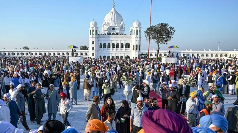Sikh pilgrims