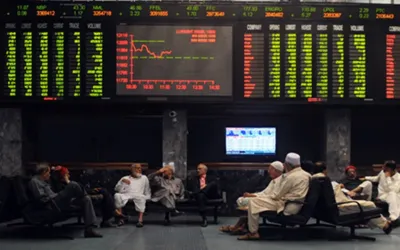 Profit-taking halts rally as KSE-100 slips 450 points