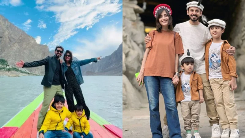 Bilal Qureshi & Uroosa Qureshi shares heartwarming moments at Attabad lake