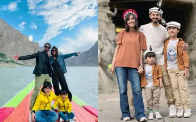 Bilal Qureshi & Uroosa Qureshi shares heartwarming moments at Attabad lake
