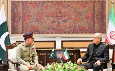 COAS Asim Munir, Iranian President discuss regional peace efforts