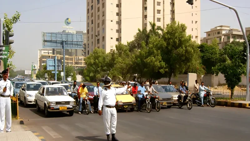 Karachi traffic police