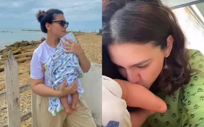 Zara Noor Abbas Shares Heartwarming Video With Newborn Daughter