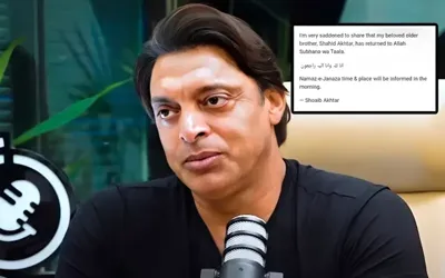 Shoaib Akhtar’s elder brother Shahid Akhtar passes away