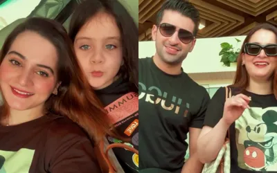 Muneeb Butt and Aiman Khan enjoy family time in Dubai