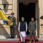 Indian Prime Minister Modi engages in key discussions with Zelensky in Kyiv