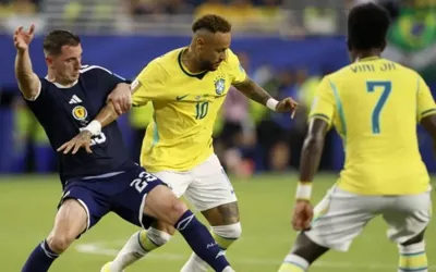 Vinícius inspires Brazil in 3–0 win over Scotland as Neymar returns