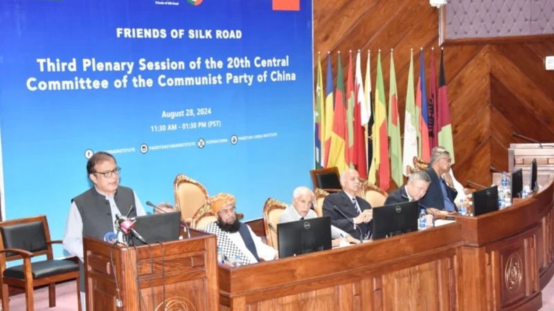 Shibli highlights CEPC as Pakistan’s lifeline