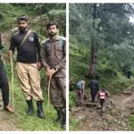 Search operation resumes for missing foreign tourist 'Alexander' in Mansehra Mountains