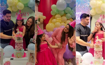 See Photos: Aiman Khan & Muneeb Butt Celebrate Amal’s 5th Birthday