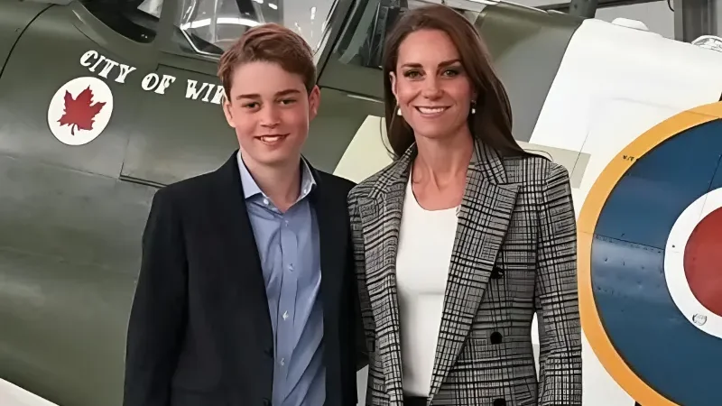 Kate Middleton surprises royal fans as she steps out with Prince George