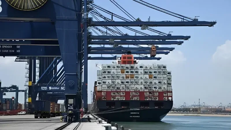 Karachi port