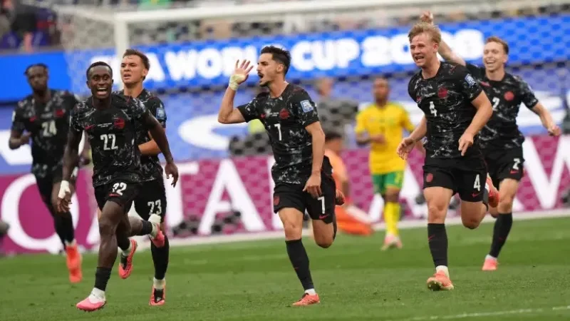 FIFA World Cup: Canada defeats South Africa and qualifies for Round of 16