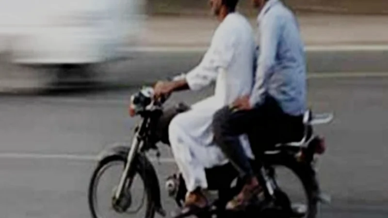 Pillion riding to be banned in various parts of Sindh from Sept 13-17