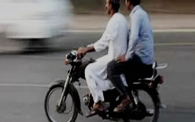 Pillion riding to be banned in various parts of Sindh from Sept 13-17