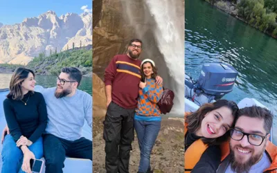 Srha Asgr exploring Skardu beauty with her husband