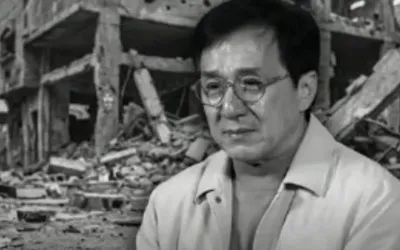 Jackie Chan moved to tears by heartbreaking video from Gaza