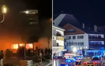At least 40 killed in New Year's Eve fire in Switzerland at Swiss ski resort bar