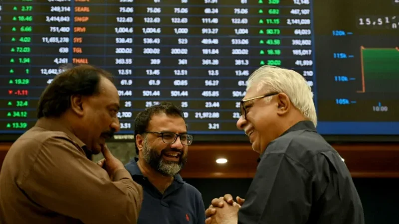 PSX surges