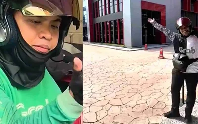 One-armed food delivery rider goes viral on social media