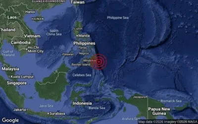 6.4-magnitude earthquake strikes Baculin, Philippines