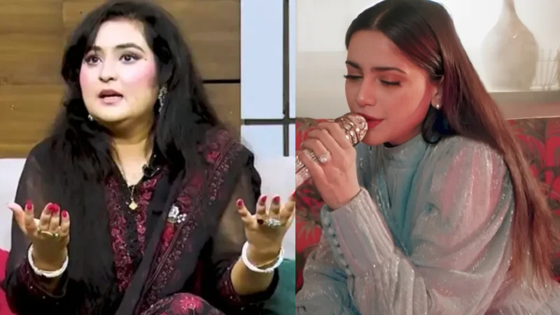 Singer Sara Raza Khan thinks Aima Baig is not singer without autotune