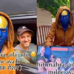 Hrithik Roshan meets fan dressed as Jadu who camped outside his home for days