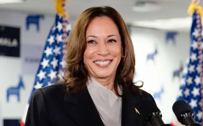 Kamala Harris holds marginal leads over Trump in swing states