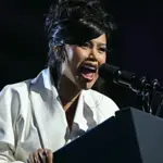 Cardi B reacts to her teleprompter mishap during Kamala Harris' rally