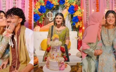 Actress Rehma Zaman Haldi and Dholki celebrations go viral