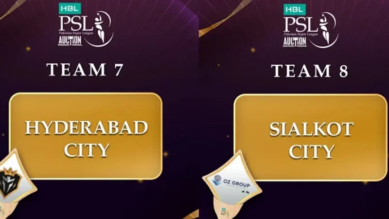 Hyderabad and Sialkot