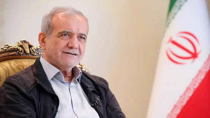 Pezeshkian accuses US and Israel of fueling unrest in Iran