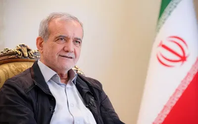 Pezeshkian accuses US and Israel of fueling unrest in Iran