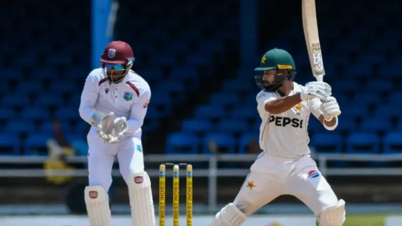 Pakistan beat West Indies by 8 wickets to level Test series
