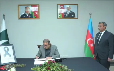Aleem Khan condoles with Azerbaijani ambassador over Plane Crash tragedy