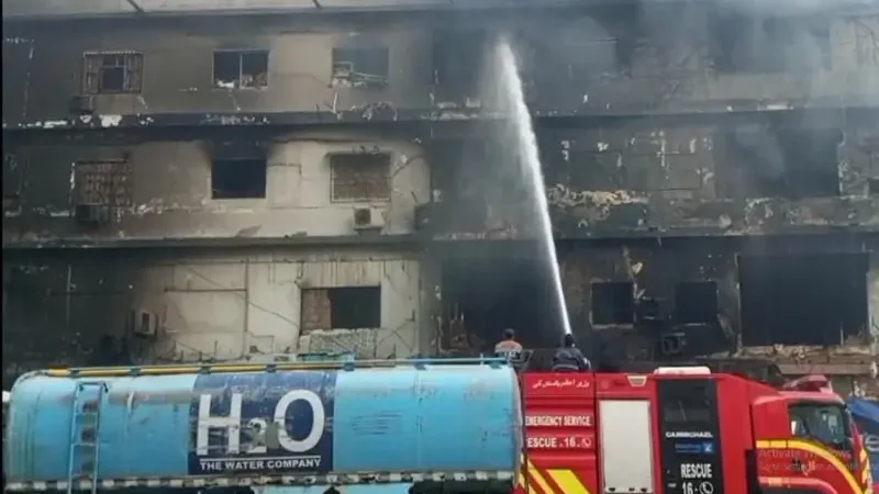 Gul Plaza fire: Death toll rises to 26, over 65 still missing