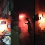 Video reveals moments of panic inside burning Gul Plaza