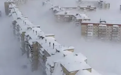 Russia’s Kamchatka hit by heaviest snowfall in six decades