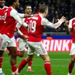 Arsenal extend perfect champions league run with inter Milan win
