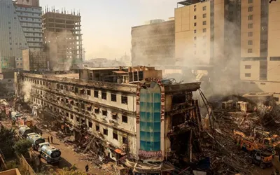 Gul Plaza fire tragedy: fifth day of rescue, dozens still unaccounted for