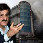 Sindh CM announces relief package for Gul Plaza fire victims