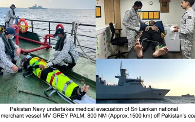 Pakistan Navy conducts successful rescue operation in Indian Ocean