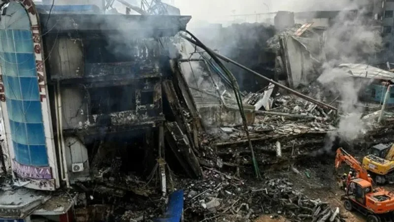 Gul Plaza fire