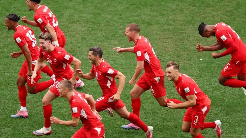 FIFA World Cup: Switzerland beat Colombia on penalties to reach quarterfinals