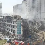 Gul Plaza fire search operation concludes; scorched building sealed