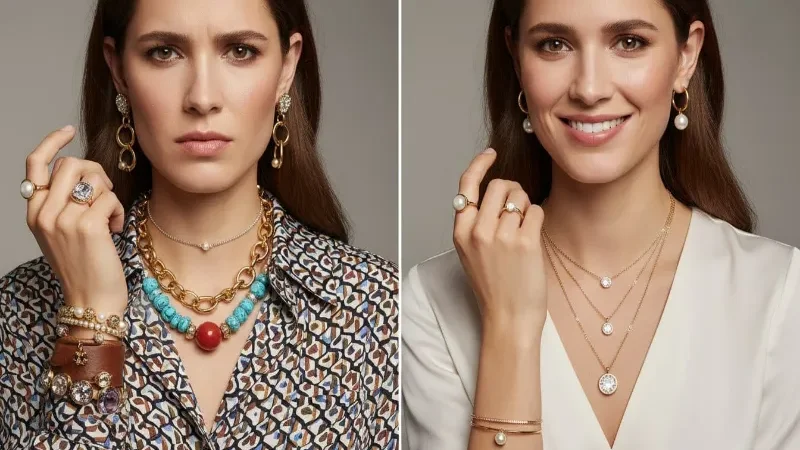 Jewelry styling mistakes