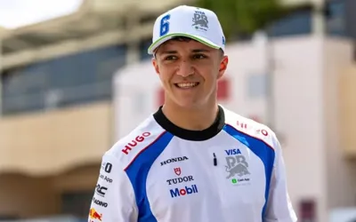 Red Bull’s young driver Isack Hadjar crashes in Barcelona