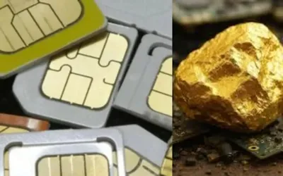 Man recovers 190 grams of gold from discarded SIM cards, goes viral